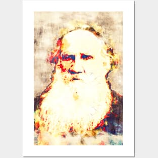 Leo Tolstoy Pop Art Posters and Art